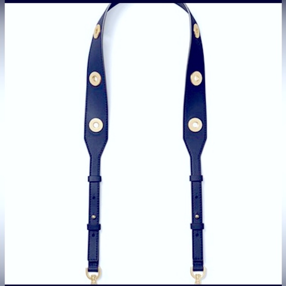 Michael Kors Handbags - Michael Kors Admiral/Navy Leather Shoulder Purse Guitar Strap
